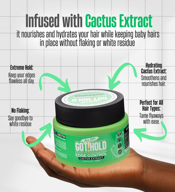 EBIN - ALL DAY GOT HOLD EDGE CONTROL CACTUS EXTRACT
