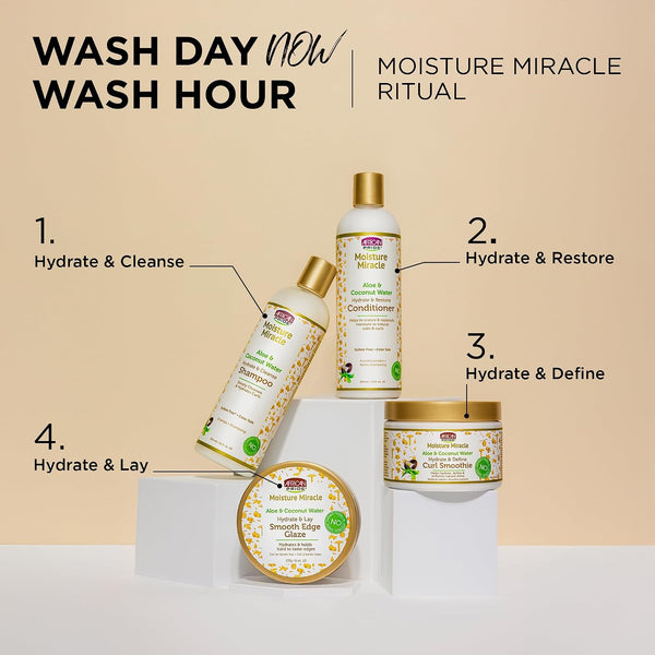 African Pride - Moisture Miracle Aloe & Coconut Shampoo