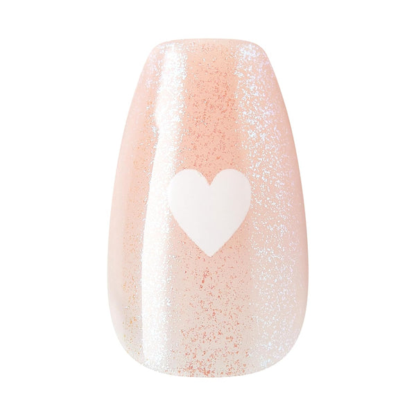 KISS - CORE DESIGN TREND SPRING GLUE-ON NAIL SHORT - CHEERS
