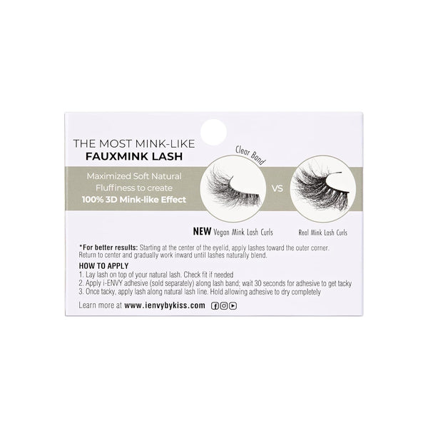 KISS - MINK IMPACT LITE 3D VEGANC LASHES MIL05