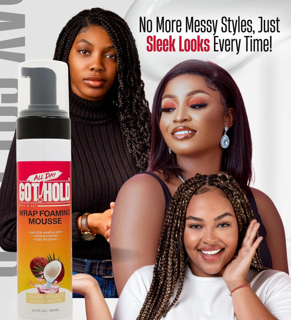 EBIN - ALL DAY GOT HOLD WRAP FOAM MOUSSE