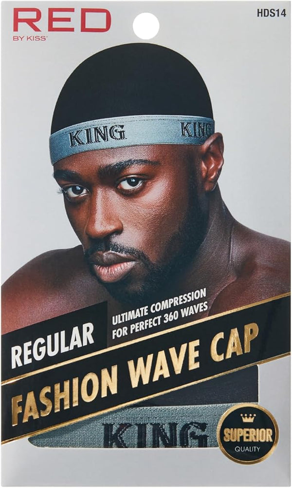 KISS - FASHION WAVE CAP REGULAR KING, GREY