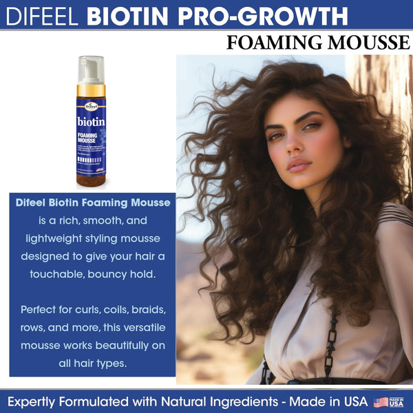 Difeel - Biotin Thickening Foaming Mousse