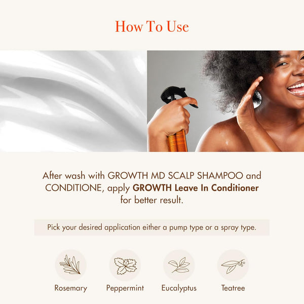 KISS - RED Growth MD Conditioning Spray