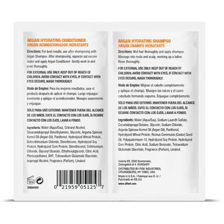 Difeel - Argan Hydrating Shampoo & Conditioner Combo Packet