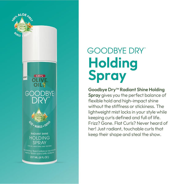 ORS - GOODBYE DRY RADIANT SHINE HOLDING SPRAY