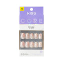 KISS - CORE DESIGN TREND SPRING GLUE-ON NAIL SHORT - HOPPY DAYS