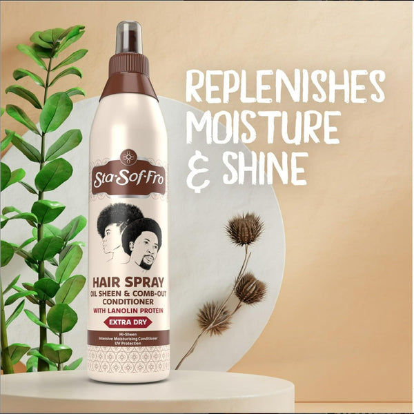 Softsheen Carson - Sta-Sof-Fro Hair & Scalp Spray "NEW"