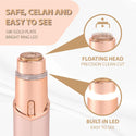 KISS - RED FACIAL HAIR REMOVER ROSE GOLD