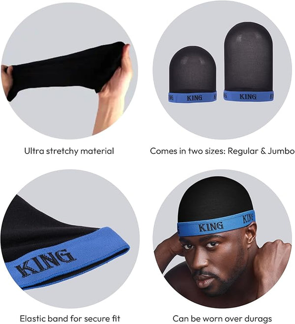 KISS - FASHION WAVE CAP REGULAR KING, BLUE