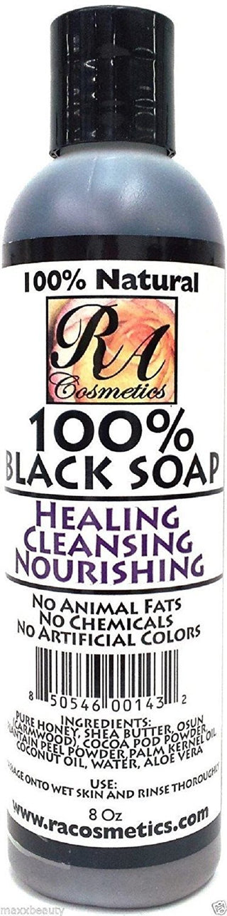 RA COSMETICS - 100% Black Soap