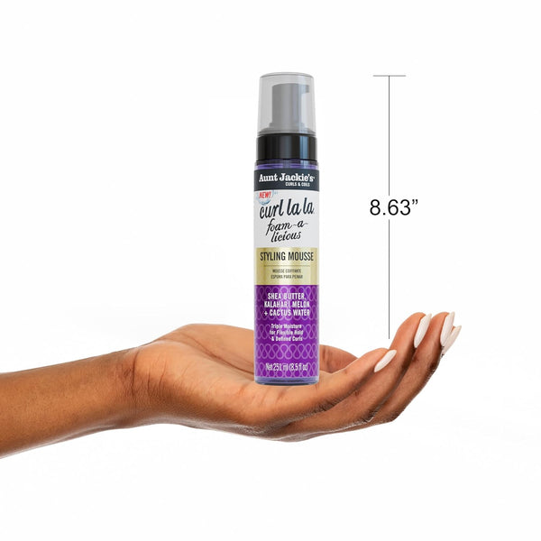 Aunt Jackie's - Curl La La Foam-A-Licious Styling Mousse
