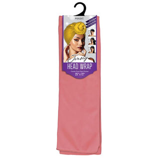 Buy dust-rose MAGIC COLLECTION - Jersey Head Wrap 25"X72" SOLID