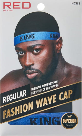 KISS - FASHION WAVE CAP REGULAR KING, BLUE