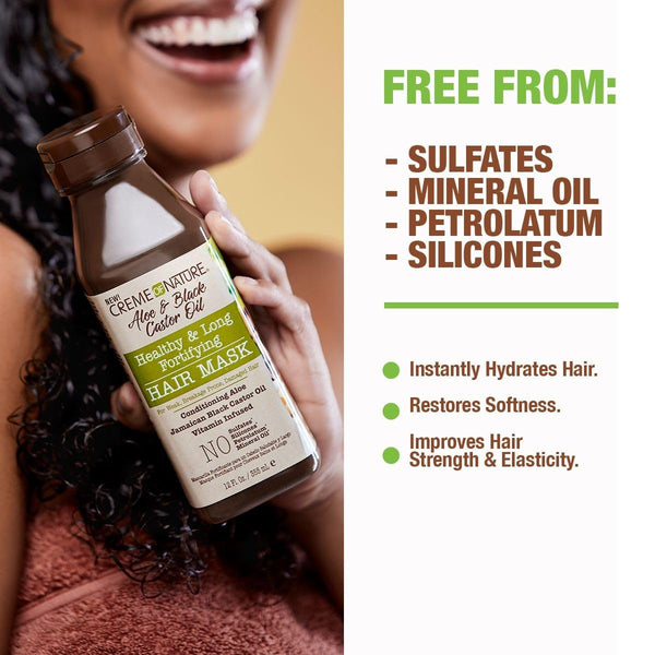 Creme of Nature - Aloe & Black Castor Oil Hair Mask