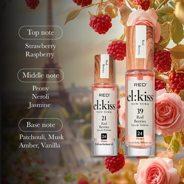 KISS - RED EL:KISS PERFUME HAIR & BODY MIST