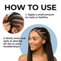 BELLATIQUE - GRIP N GLIDE Braiding Gel Maximum Hold for Loc & Twist