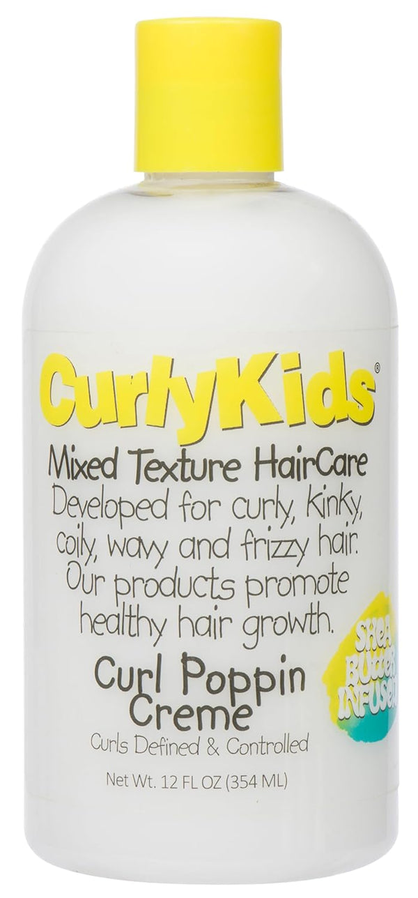 Curly Kids - Mixed Texture Hair Care Curl Poppin Creme