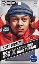 KISS - SATIN LINED HALO TURBAN JERSEY GRAY