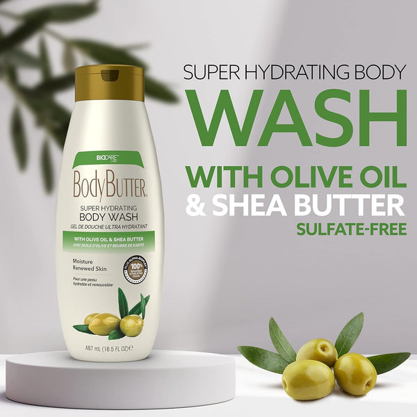 BIOCARE LABS - Body Butter Body Wash Hydrating Olive & Shea Butter