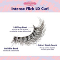 KISS - False Lashes Flick'd D-Curl Strip Lashes IFK02