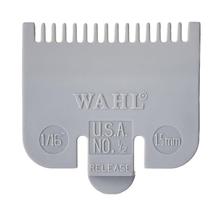 WAHL - Professional Color Coded Comb Attachment #3137-101 - Grey #1/2 - 1/16