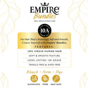 SENSATIONNEL - EMPIRE 10A BUNDLES 4X4 CLOSURE MULTI PACK BODY WAVE (HUMAN)