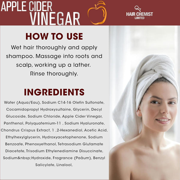 Hair Chemist - Apple Cider Vinegar Clarify & Detoxify Clarifying Shampoo