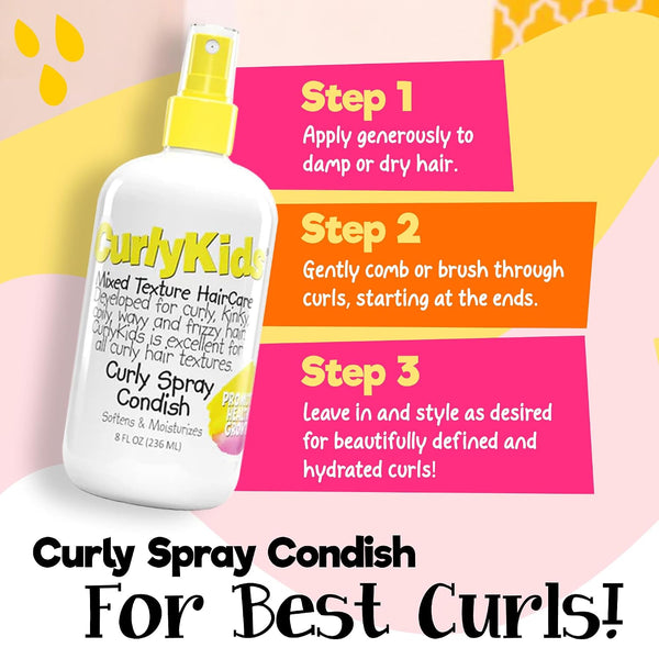 Curly Kids - Curly Spray Condish Leave-In Conditioner