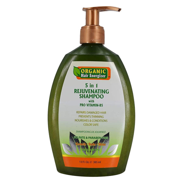 Organic Hair Energizer - 5 In 1 Rejuvenating Shampoo