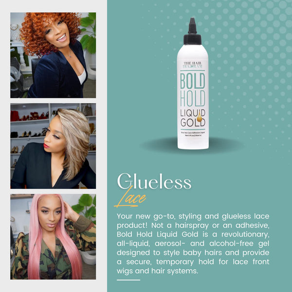 Hair Diagram - Bold Hold Liquid Gold Lace Gel