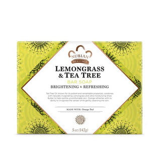 NUBIAN - LemonGrass & Tea Tree Bar Soap Brightening & Refreshing