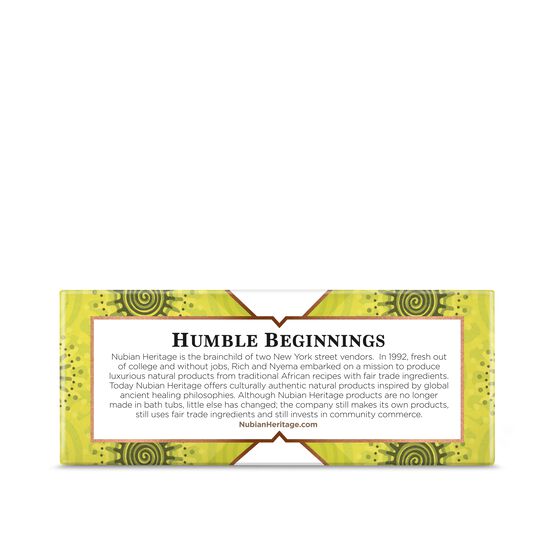 NUBIAN - LemonGrass & Tea Tree Bar Soap Brightening & Refreshing