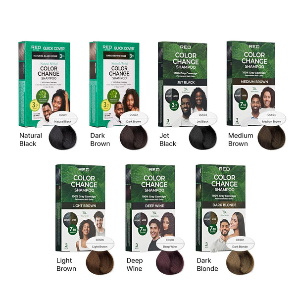 KISS - COLOR CHANGE SHAMPOO JET BLACK