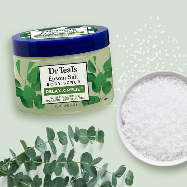 DR. TEALS - Epsom Salt Body Scrub [EUCALYPTUS & SPEARMINT]