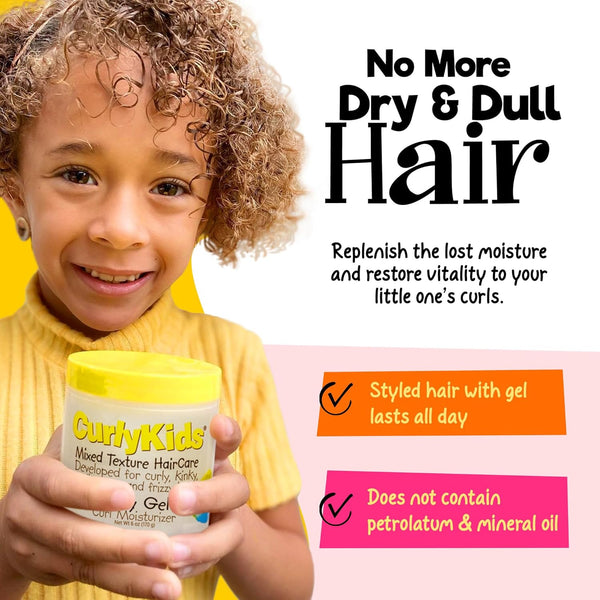 Curly Kids - Mixed Texture Hair Care Curly Gel Curl Moisturizer