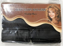 ANNIE - Professional Silky Satin Rollers X-LARGE BLACK #1241