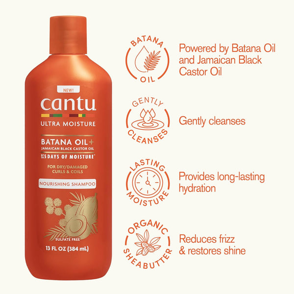 Cantu - Ultra Moisture Nourishing Shampoo with Batana Oil