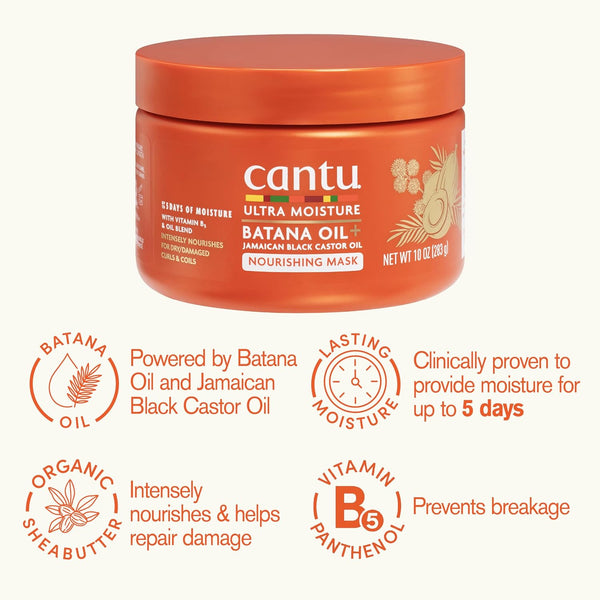 Cantu - Ultra Moisture Nourishing Mask with Batana Oil