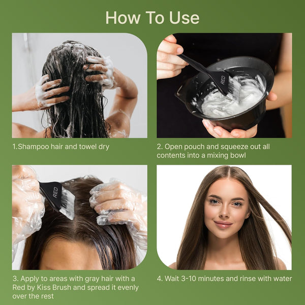 KISS - COLOR CHANGE SHAMPOO JET BLACK