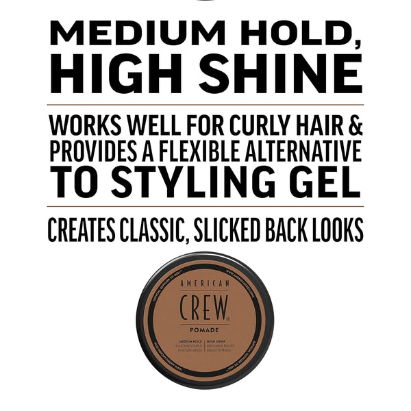 AMERICAN CREW - Men's Hair Pomade W/ Medium Hold