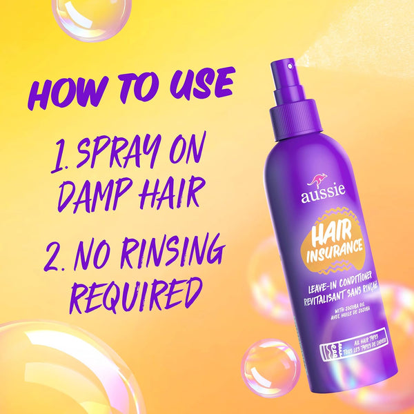 AUSSIE - INSURANCE LEAVE-IN CONDITIONER