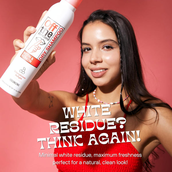 OFF THE RECORD - DRY SHAMPOO - CHERRYLICIOUS DELIGHT