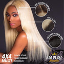 SENSATIONNEL - EMPIRE 10A BUNDLES 4X4 CLOSURE MULTI PACK BODY WAVE (HUMAN)