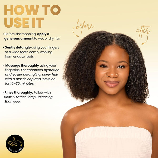 BASK & LATHER - Scalp Soothing Pre-Shampoo