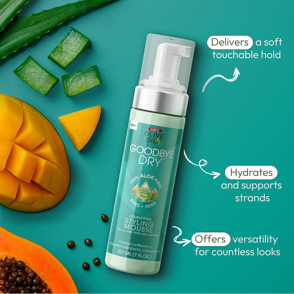 ORS - GOODBYE DRY HYDRAFOAM STYLING MOUSSE