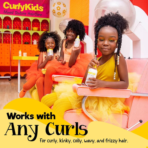 Curly Kids - Mixed Texture Hair Care Curly Gel Curl Moisturizer