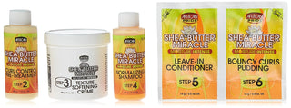 AFRICAN PRIDE - SHEA BUTTER MIRACLE TEXTURE SOFTENING ELONGATING SYSTEM