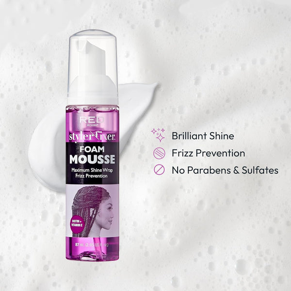 KISS - STYLER FIXER FOAM MOUSSE BIOTIN