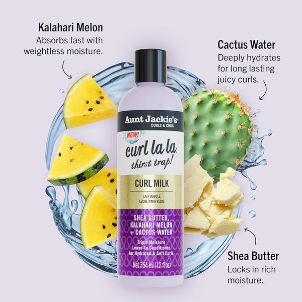 Aunt Jackie's - Curl La La Thirst Trap! Curl Milk